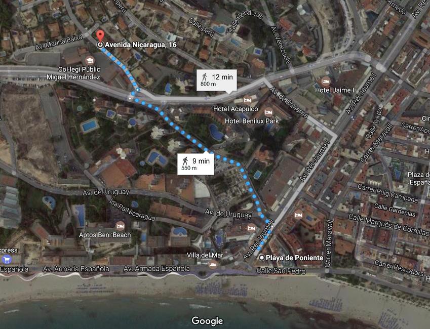Villa Ana Apartments Benidorm Eksteriør bilde